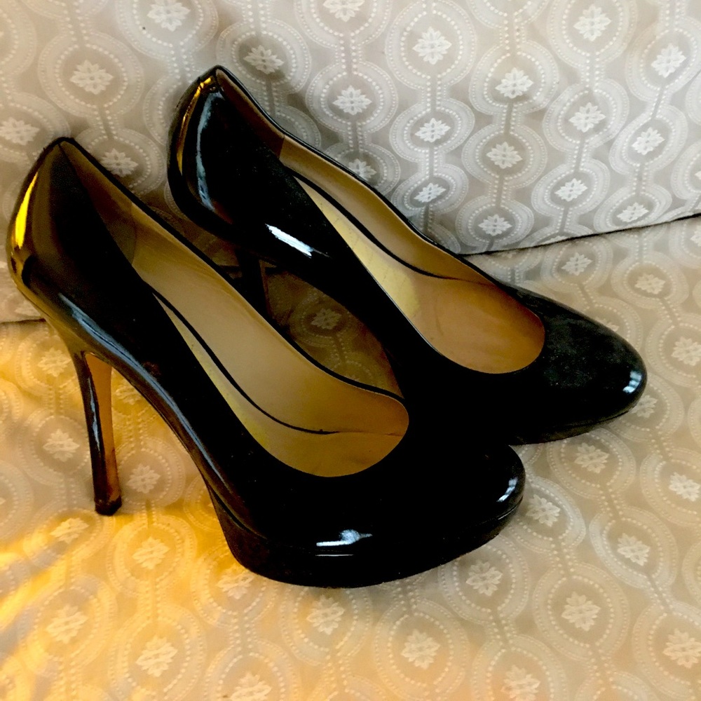 Vintage Joan & David Heels Black size 8